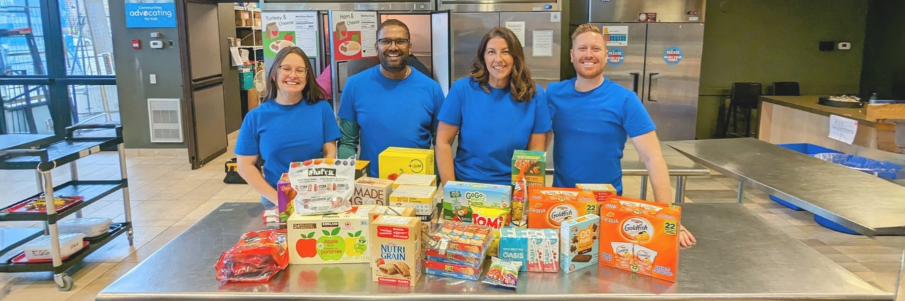 Host a snack drive for bb4ck